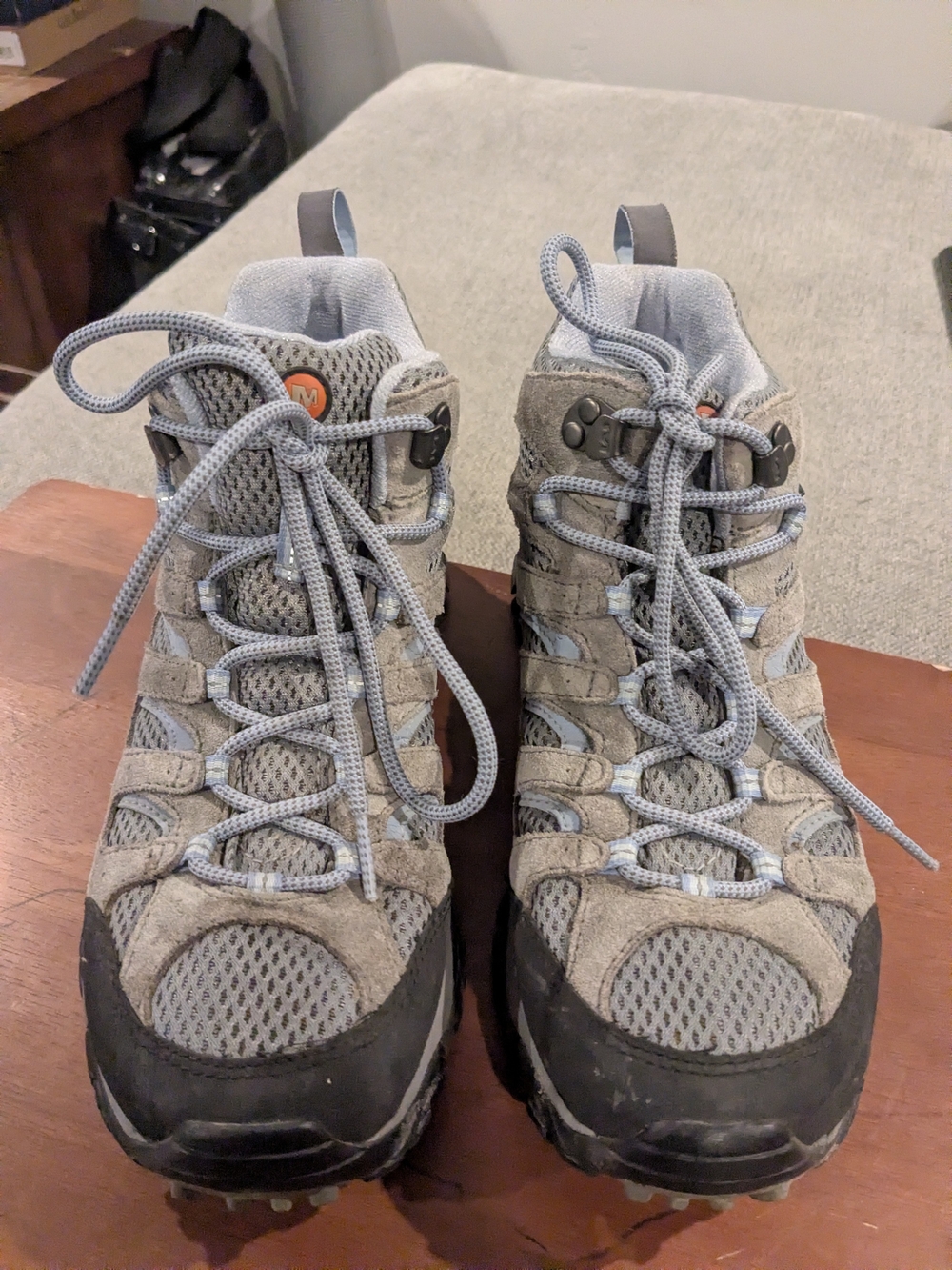 Merrell Shoes with Orange Insole and Black Trim